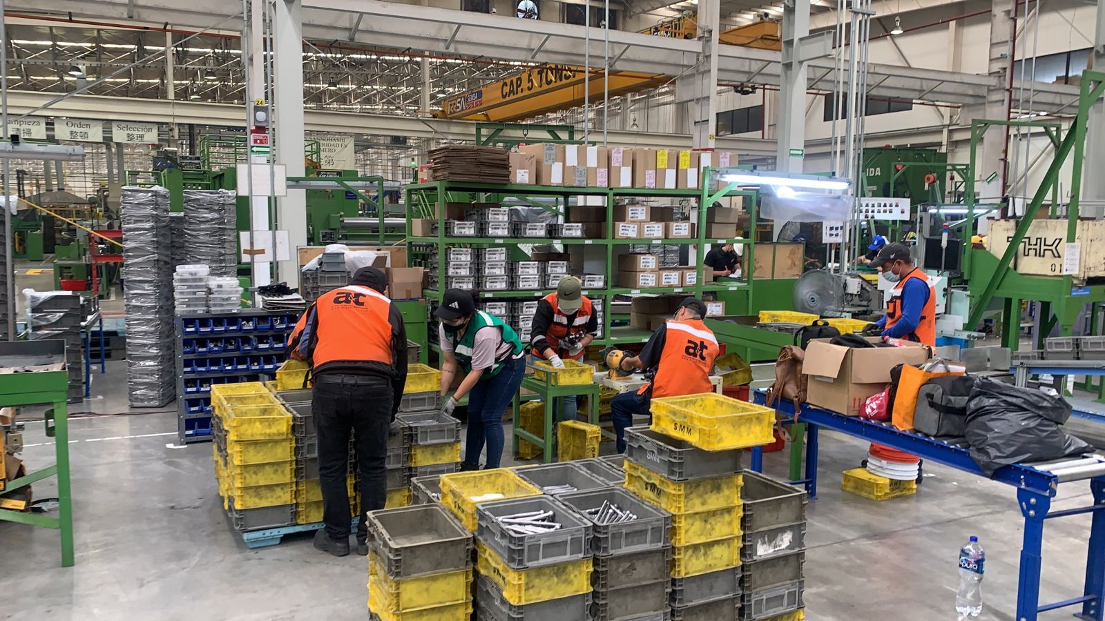 Diferencias entre Product/Dock/Layout Audit A&T Sorting