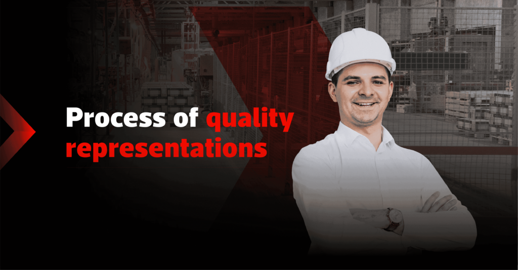 Process of quality representations